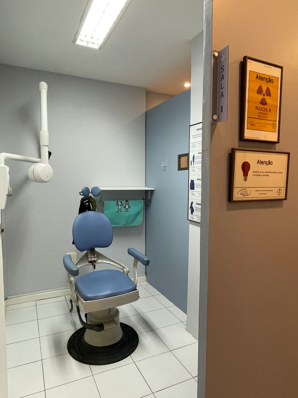 Sala de exame Periapical