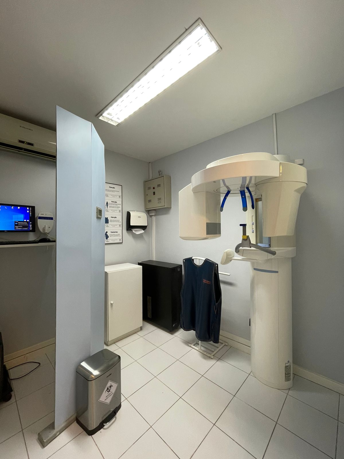 Sala de exame Tomografia Computadorizada